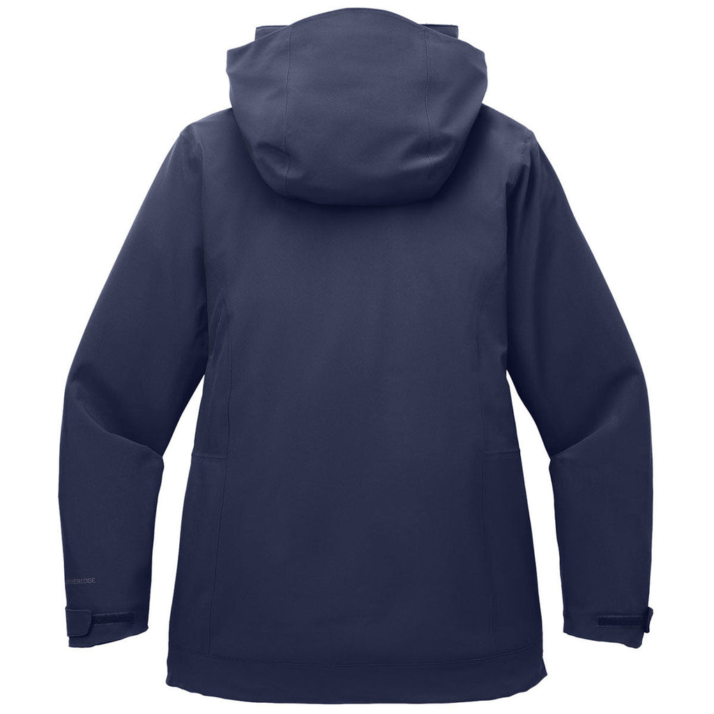 Eddie Bauer Women's River Blue/Cobalt Blue WeatherEdge 3-in-1 Jacket