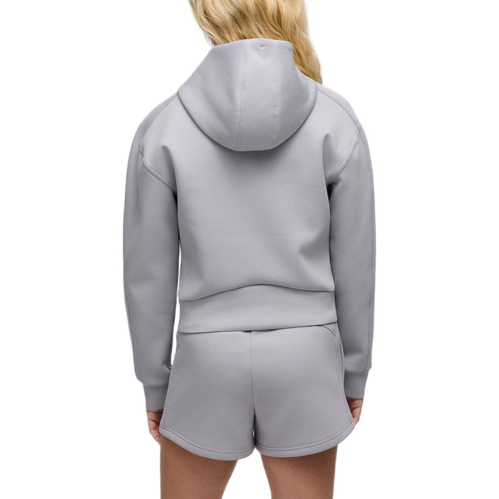 UNRL Women's Core Grey Essence Full-Zip Hoodie