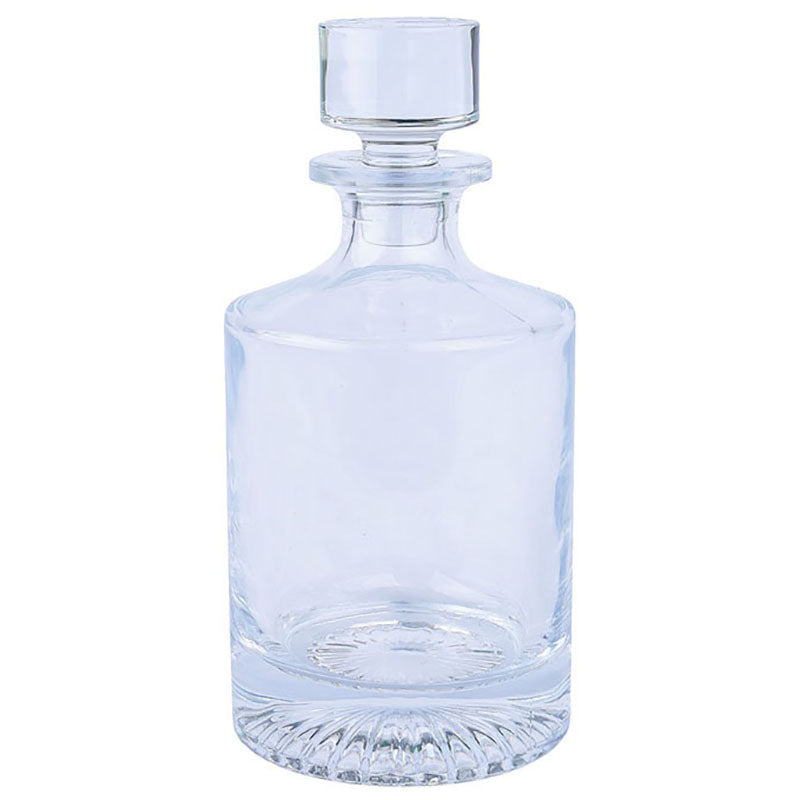 Wellington Kingsley Clear Whiskey Decanter & Glasses Set