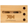 Logomark Natural Allegra Bamboo Phone Stand & Amplifier