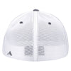 Pacific Headwear Graphite/White/Graphite Premium M2 Performance Trucker FlexFit Cap