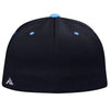 Pacific Headwear Navy/Columbia Blue Premium P-Tec FlexFit Cap
