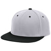 Pacific Headwear Silver/Black Premium P-Tec FlexFit Cap