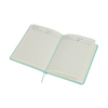 Logomark Aqua Manhattan II Gift Set w/Magnetic Journal & Recycled Pen