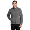 Port Authority Men's Gusty Grey/Sterling Grey Ultra Warm Brushed Fleece Jacket