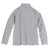 Sport-Tek Men's Silver/Black Sport-Wick 1/4-Zip Fleece Pullover