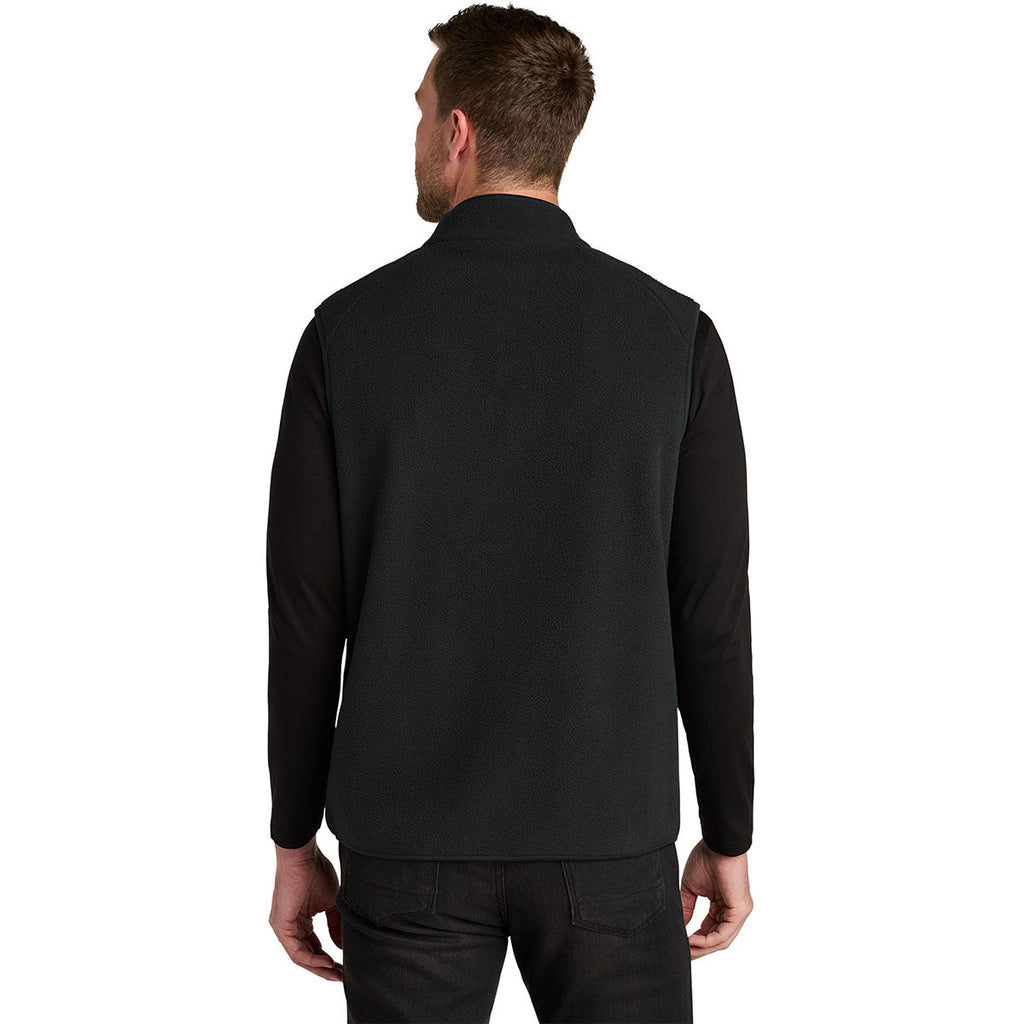 Port Authority Men's Deep Black C-FREE Fleece Vest