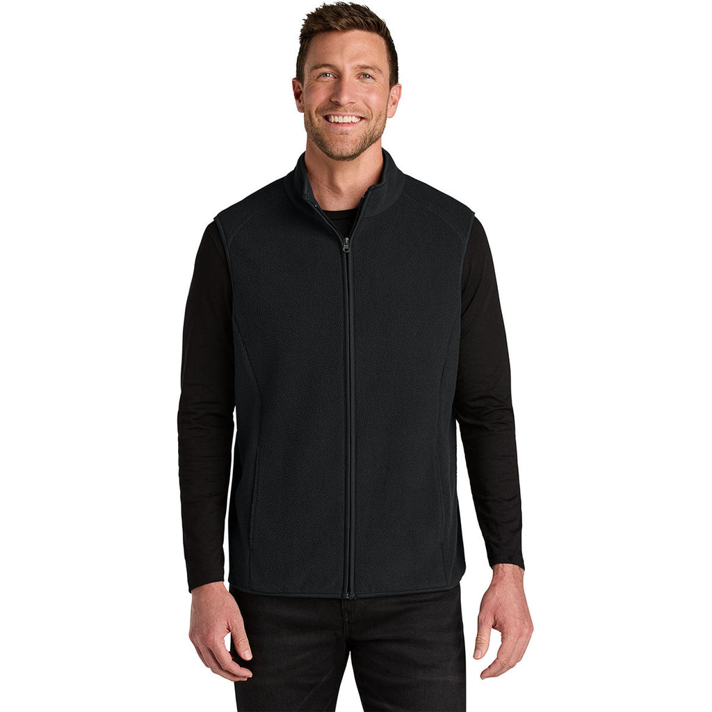 Port Authority Men's Deep Black C-FREE Fleece Vest