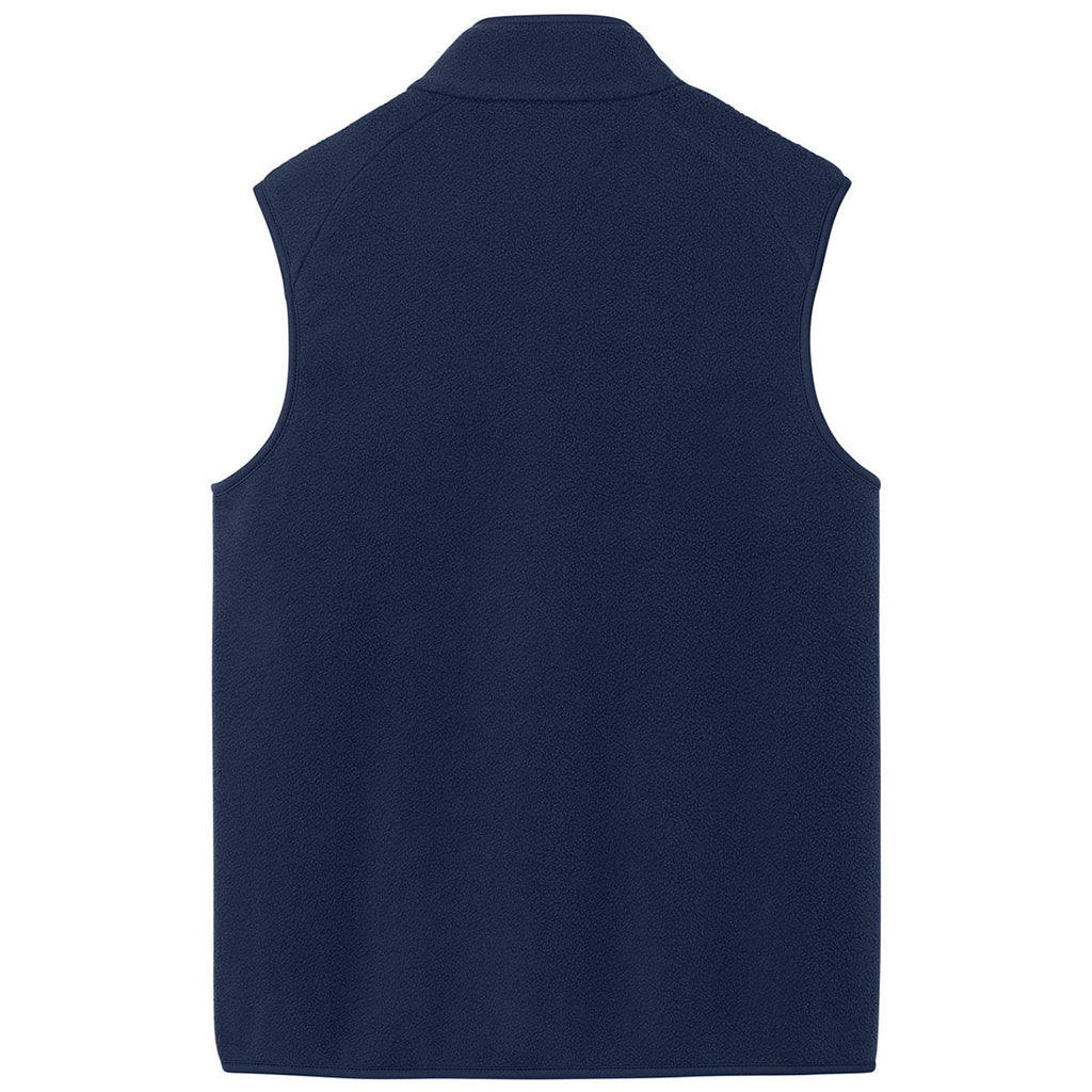Port Authority Men's True Navy C-FREE Fleece Vest