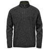 Stormtech Men's Black Heather Avalanche 1/4 Zip Pullover