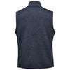 Stormtech Men's Navy Heather Avalanche Full Zip Fleece Vest