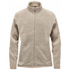 Stormtech Women's Oatmeal Heather Avalanche Full Zip Fleece Jacket
