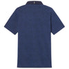 UNRL Men's Midnight Navy Flora Polo