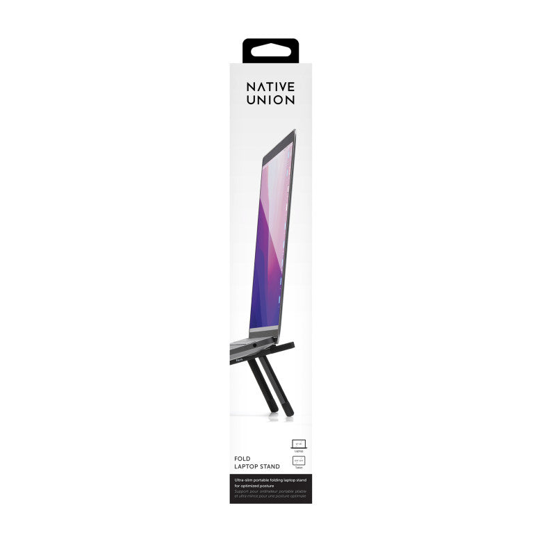 Native Union Black Fold Laptop Stand