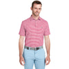 Vineyard Vines Men's Lighthouse Red Heathered Winstead Sankaty Polo