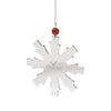 K & R Silver Glistening Ornament