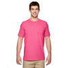 Gildan Men's Safety Pink 5.3 oz. T-Shirt