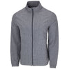 Greg Norman Men's Navy Heather Windbreaker Stretch Jacket