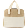 Logomark Natural Nika 6-Can Lunch Cooler