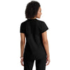 Grey's Anatomy Women's Black Two Pocket V-Neck Define Top