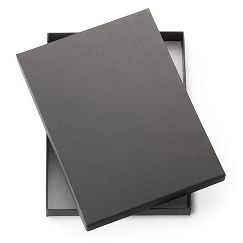 Spector & Co. Blue Toscano Genuine Leather Refillable Notebook (Pen Included)