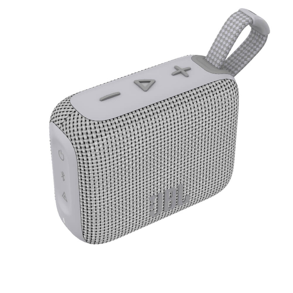 JBL White Go 4 Bluetooth Portable Speaker