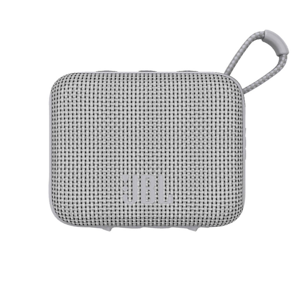 JBL White Go 4 Bluetooth Portable Speaker