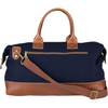 Heritage Gear Navy/Tan Wool Weekender Duffle Bag