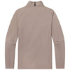 UNRL Men's Taupe Plaid Highlands Quarter Zip