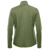 Stormtech Women's Sage Green Heather Treeline Performance 1/4 Zip Pullover