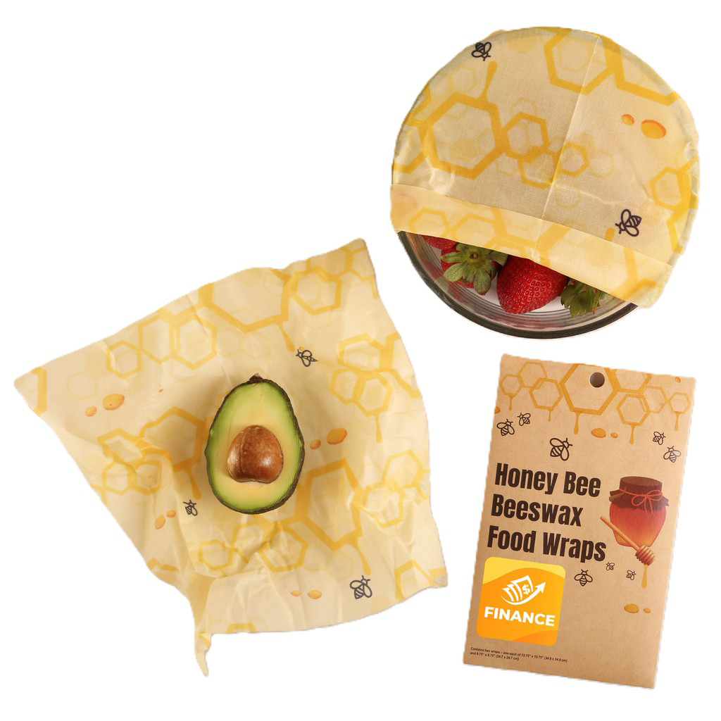 Beacon Yellow Honey Bee Beeswax Food Wraps