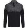 Levelwear Men's Black Classic Stripes Pullover