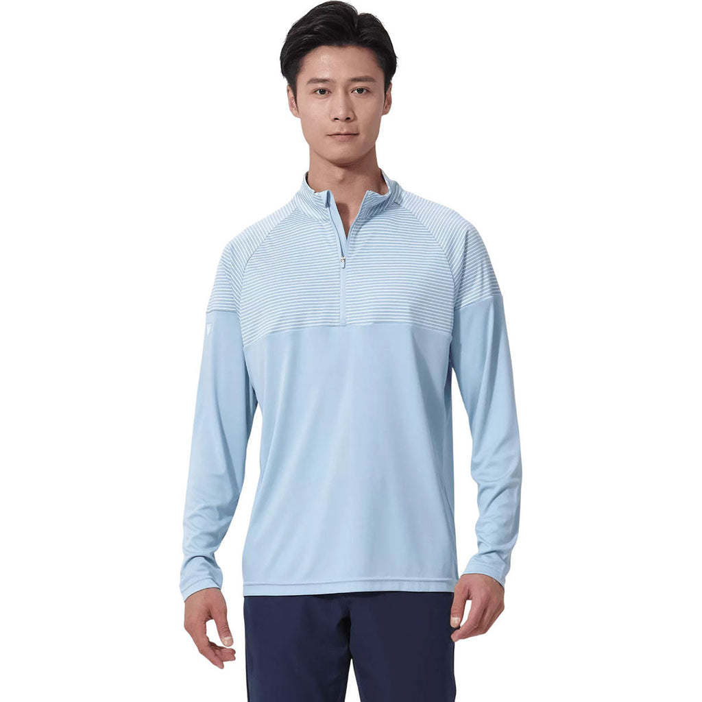 Levelwear Men's Overcast Classic Stripes Pullover