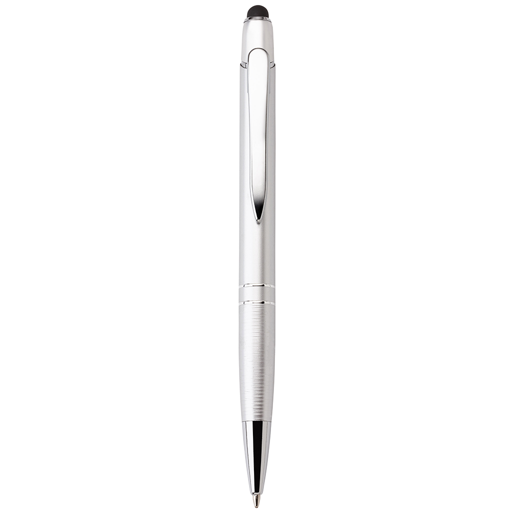 Spector & Co. Silver Glacio Ballpoint Pen/Stylus