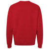 Jerzees Unisex True Red Ultimate CVC Crewneck Sweatshirt