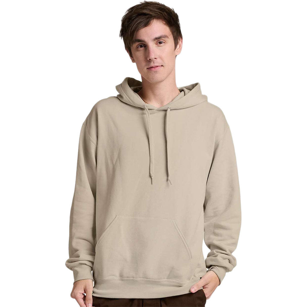 Jerzees Unisex Putty Ultimate CVC Hooded Sweatshirt