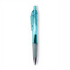 48-Hour BIC Clear Blue Intensity Clic Gel Pen with Blue Ink
