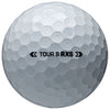 Bridgestone White Tour B RXS Golf Balls (One Dozen)