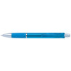 Souvenir Turquoise Translucent Image Grip Pen