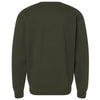 Independent Trading Co. Men's Army Heavyweight Crewneck Sweatshirt