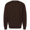 Independent Trading Co. Men's Brown Heavyweight Crewneck Sweatshirt