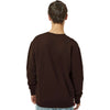 Independent Trading Co. Men's Brown Heavyweight Crewneck Sweatshirt