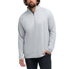 UNRL Men's Core Grey Interlock Quarter Zip