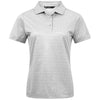 Levelwear Women's White System Polo