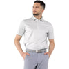 Levelwear Men's White System Polo