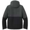 Port Authority Men's Grey Steel/Deep Black Insulated Heavy Ripstop Jacket