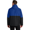 Port Authority Men's True Royal/Deep Black Insulated Heavy Ripstop Jacket