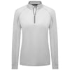 Levelwear Women's White Kinetic Midlayer Pullover