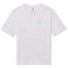 Johnnie-O Men's White Dale 2.0 Pocket T-Shirt