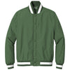 Sport-Tek Men's Forest Green Insulated Varsity Jacket